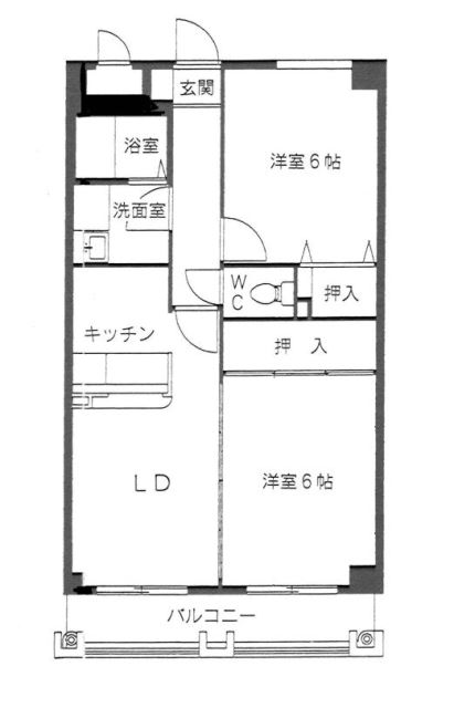 オール洋室へ変更済。現在、キッチンを中心にリニューアル工事中です。
