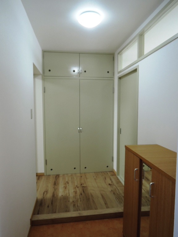 玄関。下駄箱あります