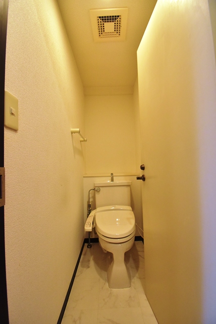 ウォシュレット付のトイレ。1度新調交換しております。